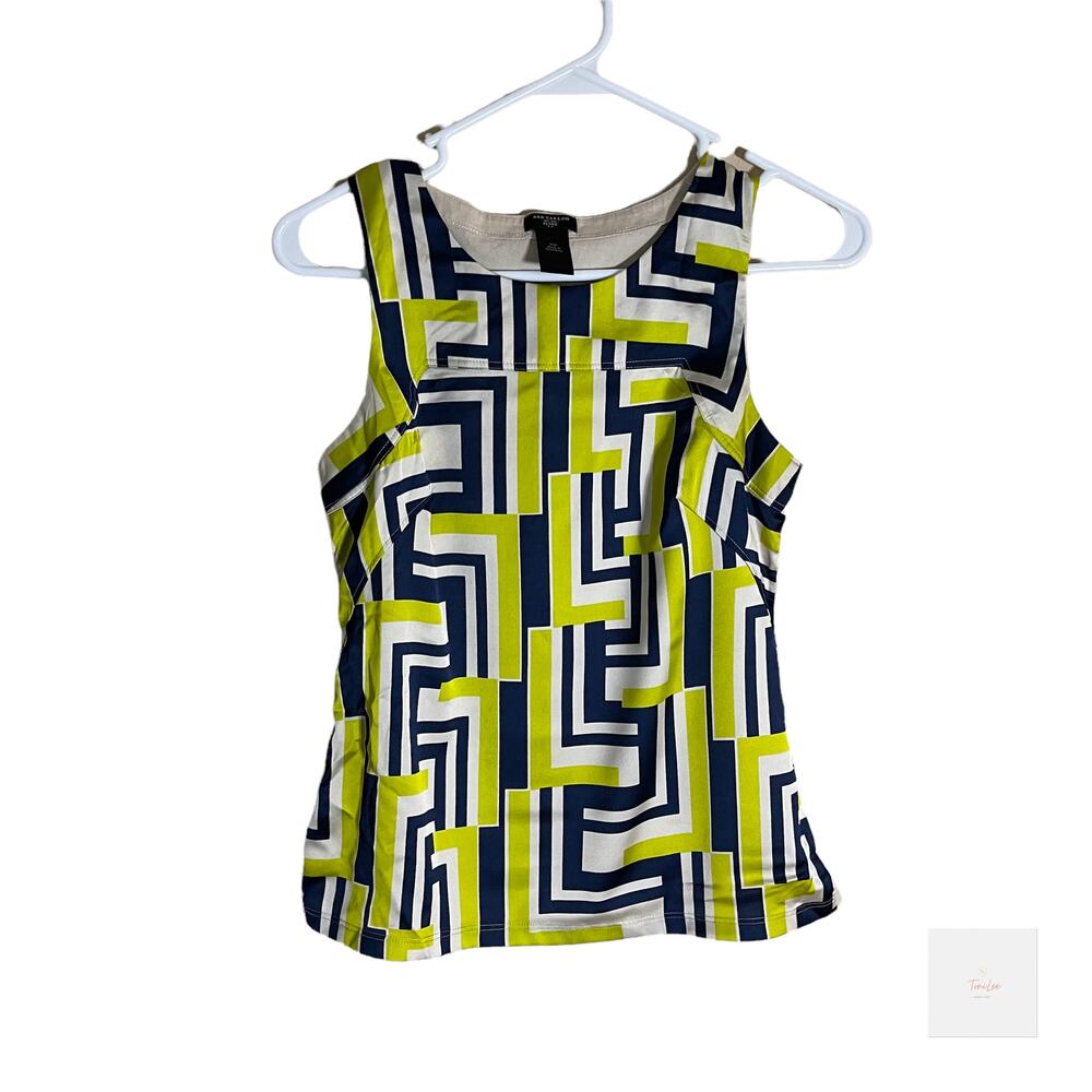Ann Taylor Petite Women's Tank multicolor XSP